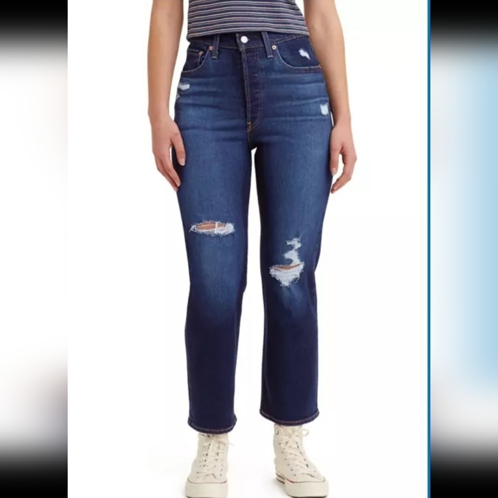 NWT Levi's Ribcage Straight Ankle jeans womens 29